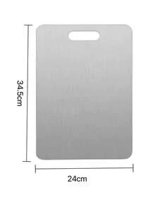 High-Quality Stainless Steel Cutting Board Set - Durable And Easy-To-Clean Heavy-Duty Stainless Steel Cutting Boards For Kitchen Cooking - Multicolor - View 13