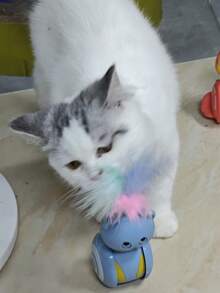 Interactive Cat Swaying Toy - Automatic Swaying Cat Teaser To Relieve Stress And Provide Interactive Fun - Keeps Cats Entertained And Overcome Boredom - View 5