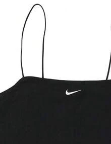 Nike Đầm hai dây ôm sát dành cho nữ, đầm bodycon co giãn dệt kim mùa thu. - màu đen - Xem 7