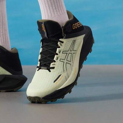 Asics Men's Running Shoes GEL-TRABUCO MT GTX, Lightweight, Comfortable, Shock-Absorbing Casual Sports Shoes 1011C085-300