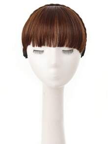 Women's Realistic Invisible Bangs Wig, Braided Bangs, Headband, Fringe, Synthetic Wig, Side-Swept Bangs, Bangs Wig Piece Hair Band Diadema Hair Hoop - Multicolor - View 14