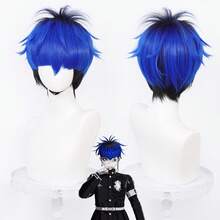 YEWELL Blue 100 Days Role-Playing Headgear Daily Series Japanese Cosplay Headgear Series Multi-Style Interpretation Of Cartoon Anime Suitable For Private Parties Daily Role-Playing Halloween - Blue - View 12