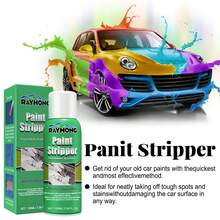rayhong Paint Remover, Car Wheel Hub Paint Stripping Agent, Residue-Free Metal Surface Paint Removal Degreaser - 1set - View 7