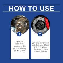 汽车刹车清洁剂 - 有效去除油渍并清洁车辆刹车系统 - 100毫升 - 查看 8