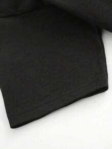 PINKPANTHERESS T Shirt Rare Vintae - Casual Short Sleeve Round Neck Top With Durable Print, Elegant Women Clothes For Travel, Picnics, Party Outfits, Family Dinner Party - 黑色 - 查看 4