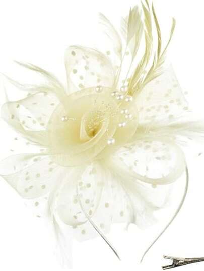 1 Pc Fascinators Hats For Women Pillbox Hat 20s 30s 50s Vintage Headwear Bowler Flower Veil Wedding Tea Party Hat