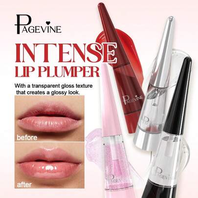 丰唇润唇油 | 丰盈亮泽双唇，成分温和，不粘腻，持久保湿，使用方便，适合所有肤质，必备彩妆单品 | 打造亮泽唇膏效果