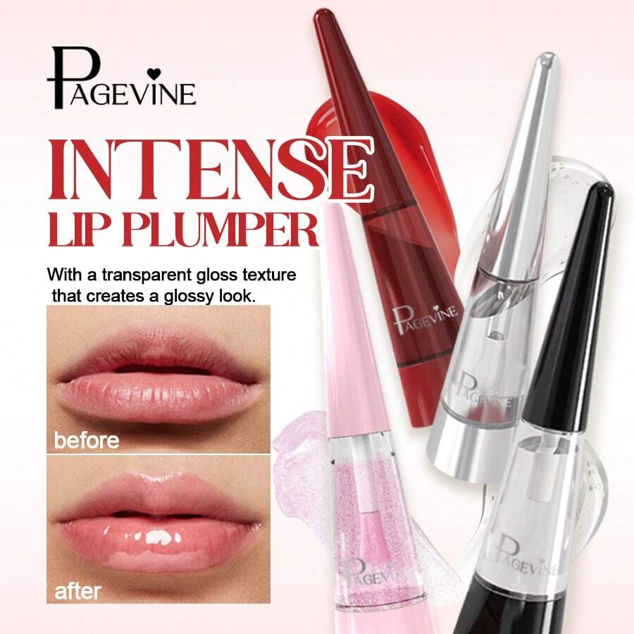 丰唇润唇油 | 丰盈亮泽双唇，成分温和，不粘腻，持久保湿，使用方便，适合所有肤质，必备彩妆单品 | 打造亮泽唇膏效果 - 無 - 查看 1