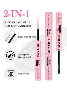 1 set lem bulu mata tahan air 2-in-1, tahan lama, termasuk lem bulu mata, penghapus lem, pinset, dan kuas bulu mata, cocok untuk ekstensi bulu mata DIY, mudah untuk pemula. - MultiWarna - View 8