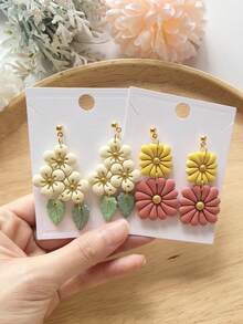 Plastic Polymer Clay Cutters & Flower Shape - DIY Crafting With Precise Cutting Edges For Handmade Clay, Jewelry Beads, Resin Charms - Molding Die For Polymer Clay Art Supplies (Compatible With DIY Kits) - TH143 - View 8