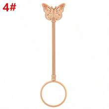 新款原创镂空蝴蝶形吸烟环，个性化戒指，香烟夹，加厚香烟夹，夹子，香烟架 - 彩色 - 查看 13