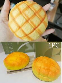 挤压软面包玩具，减压慢回弹挤压玩具，办公室减压玩具，生日/圣诞节/万圣节/愚人节礼物，完美礼物 - 彩色 - 查看 10