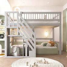 Kids Bed Frames, Headboards & Footboards - Grey - View 3