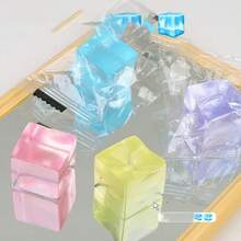 1套/5个 海盐冰块捏合音乐 TPR软橡胶减压透气卡通造型，新年礼物，情人节礼物，复活节礼物[随机款式] - 彩色 - 查看 1