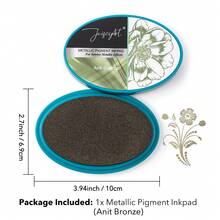 Metallic Pigment Ink Pad Stamping Tools For Clear Stamps Scrapbooking Handmade Craft Art Paint Ink Pad - Ink Pad - View 18