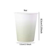 10/20/40/60pcs Gradient Green Macaron Paper Cups, Soft Minimalist , Suitable For Easter Brunch, Spring Picnic, Wedding Party, Afternoon Tea With Friends, Daily Use, Multi-Pack Party Supplies - Green - View 7