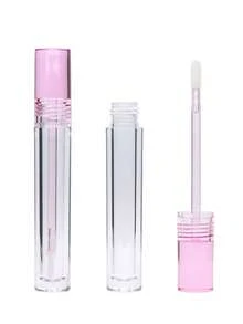 Round Fully Transparent Lip Gloss Tube Eyeliner Tube, Mascara Tube, Cosmetic Packaging Full Capacity 7.8ml Filling Volume 5.5ml Reusable Lip Gloss Tube, Lipstick Tube - Multicolor - View 8