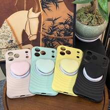 Silicone Heart-Shaped Magnetic Phone Stand, Colorful Fashionable Multi-Function Telescopic Phone Holder, Slouchy Phone Stand - Nhiều màu - Xem 3