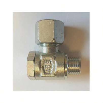 5 X EMB 10L X 1/4 BSP COMPRESSION BANJO COUPLING METRIC LIGHT HYDRAULIC SBD10-RL