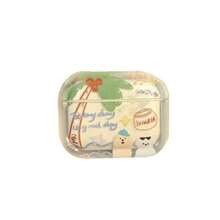Cute Cartoon Coconut Tree & Dog Pendant Case, Soft Cover Compatible With Airpods 1 2 3 Pro 2 Pro 3 - Coconut Tree Dog - View 6