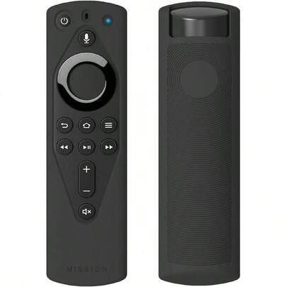 Remote Case All - New Fire TV Voice Remote 2018 Version Fire TV Stick 4K And Fire TV Cube Midnight Black