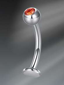 14G Floating Belly Button Rings Floating Belly Rings Flat Back Belly Rings,8/10/12/14mm Flat Back Belly Button Rings Floating Navel Piercing Jewelry Belly Button Rings Titanium Steel G23 Floating Belly Button Rings Flat Back Navel Rings Piercing Jewelry, Long Belly Rings Internal Threaded Navel Ring Hypoallergenic Belly Piercing Body Jewelry For Women Men Navel Barbell Stud Body Piercing - Silver - View 25