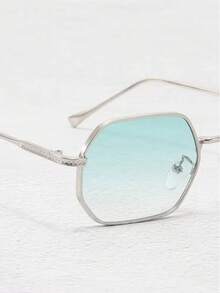 1pc Men's Creative Fashion Charming Personalized Designed Fashion Glasses - Ombre - View 3