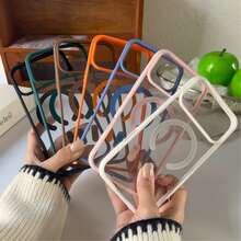 Far-View Blue Magnetic Case For IPhone | Clear Back Case With Magnetic Ring & Shockproof Protective Cover - Far Peak Blue - View 10