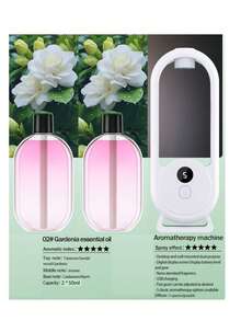 新款香薰机 USB 精油空气加湿器 创意礼品 夜灯加湿器 特殊氛围摆件 香薰机 电池香氛精油扩散器 酒店卧室新款房间空气清新剂 厕所除臭 - 掛壁式香薰機 - 查看 16