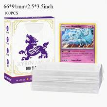 Fundas para tarjetas de tamaño estándar Fundas protectoras para tarjetas resistentes Golpeantes perfectos Protege tus tarjetas comerciales para tarjetas TCG y deportivas 9X9G - Verde hierba - Ver 10