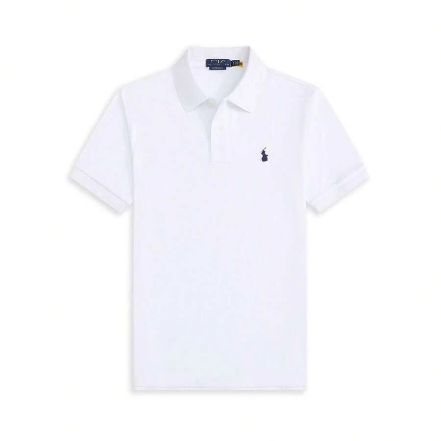 Men Polo Shirts - POLO短袖[白色黑標] - 查看 1