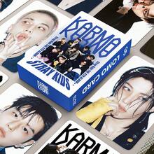 92/55pcs KPOP SKZ Group KARMA Series New LOMO Cards, Limited Edition Collectible Double-Sided High-Definition Holographic Card Set - Individual And Group Photos Of Fex, BC, LK, CB, HJ Etc., Exclusive Fan Merchandise, K-Pop Music Group Fan Support Cards, K-Pop Collectible Cards, K-Pop Merchandise, Boxed Decorative K-Pop Idol Member Support Cards, Fan Collectibles - Multicolor - View 10