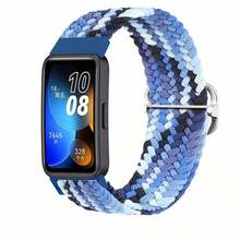 Compatible With Huawei Band 8/9/10 Replacement Strap Nylon Sports Strap Smartwatch Accessory Gift For Students Lightweight Adjustable Comfortable - one-size - View 9