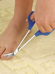 1/2pcs Thick Toenail Clipper, Long Handle Design - Precise Toenail Clipper, Suitable For Thick Nails, Also Capable Of Cutting Calluses, Essential Tool For Manicure & Pedicure | Ergonomic Design | Metal Structure - Multicolor - View 2