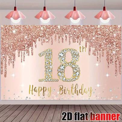 "Biểu ngữ sinh nhật lần thứ 18 của Adult Time: Hãy cùng ăn mừng với bộ trang trí tiệc màu đen và vàng rực rỡ này - Phù hợp cho mọi mùa. Bạn có thể chọn bất kỳ kiểu dáng hoặc kích thước nào."