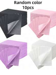 125/20/10pcs Dental Bibs - Tattoo Tablecloth Bibs, Tattoo Piercing Dental Bibs, Patient Bibs, Tattoo Tray Covers, 3-Ply Dental Bibs - Multicolor - View 11