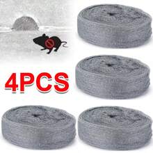 300CM Steel Wire Wool Roll Grade 0000 Super Ultra Fine For Rats Mice Top Quality - A - View 2