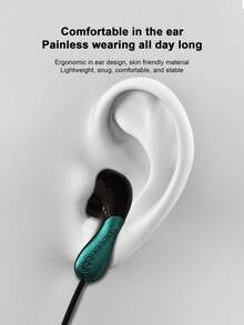 新款入耳式双亮片3.5mm Type-C Lightning通用耳机，适合游戏和通话 - 查看 3