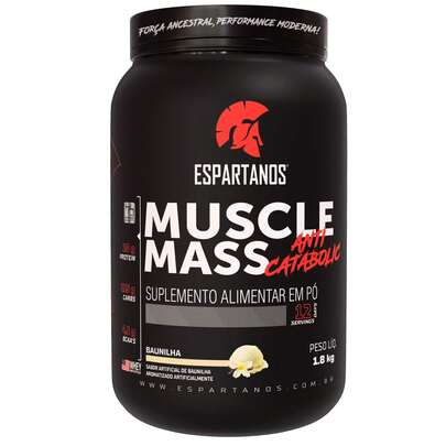  Muscle Mass Hipercalórico 1800g - Espartanos Suplementos