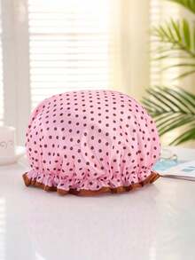 1/4 chiếc Mũ tắm hai lớp co giãn, chống thấm nước, có thể tái sử dụng, phụ kiện chăm sóc tóc khi tắm cho nữ, thích hợp cho tắm vòi sen, du lịch, quà tặng cho Ngày Valentine, Năm mới, Ngày của Mẹ, Lễ tốt nghiệp. - Nhiều màu - Xem 11