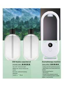 新款香薰机 USB 精油空气加湿器 创意礼品 夜灯加湿器 特殊氛围摆件 香薰机 电池香氛精油扩散器 酒店卧室新款房间空气清新剂 厕所除臭 - 掛壁式香薰機 - 查看 20