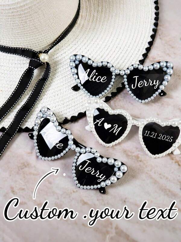 Personalised HeartShaped Fashion Glasses | Wedding Guest Glasses | Hen Party Fashion Glasses | Birthday Fashion Glasses | Prom Fashion Glasses For Any Occasion,Bachelorette Party Favors/ Wedding Favors/ Heart Fashion Glasses/ Bridal Shower/ Bride Fashion Glasses/Bachelorette Fashion Glasses/ Bridesmaid Gifts