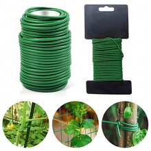 Amarração reutilizável para plantas de jardim, fita flexível para torcer galhos, arame resistente e macio para decoração de jardinagem. - A - Ver 1