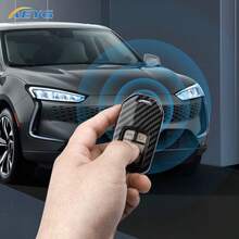 Casing Pelindung Kunci Mobil ABS Gaya Serat Karbon untuk CRV CR-V, Civic, Accord, HR-V HRV, City, Odyssey, XR-V, Aksesoris Casing Kontrol Jarak Jauh Tanpa Kunci - Honda A - View 3