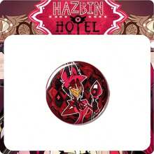 58mm Hell Inn Anime Merchandise Badge Alastor Angel Student Pin - 1PC - View 13