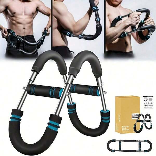 [Power Chest Expander]  Arm Exerciser - Adjustable, Home Chest Expander, Upperbody Chest Workout, Shoulder Muscle Training Fitness Equipment, Arm Enhanced Exercise Strengthener
