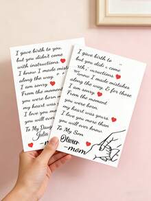 Personalized Folding Greeting Cards (With A Custom Envelope) Allow You To Customize Your Message And Heartfelt Expression, Crafted From Premium Paper. - Multicolor - View 1