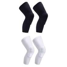 1/2pcs Compression Knee Pads Leg Sleeves, Protective Gear For Basketball, Soccer, Volleyball, Cycling - Multicolor - View 1