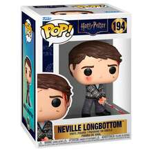 Funko Harry Potter مجسم فانكو بوب هاري بوتر - نيفيل لونغبوتوم #194 - مجسم فينيل قابل للتجميع بطول 9 سم - مع سيف جريفندور وجروح المعركة - منتج رسمي - هدية لهواة الجمع - شحن مجاني ✅ توصيل خلال 24/48 ساعة إلى إسبانيا - متعدد الألوان - مشاهدة 3