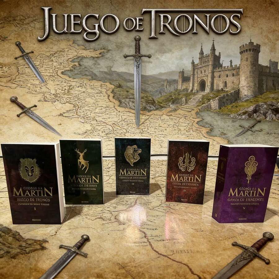 Colección Juego de Tronos – Edición Completa de la Saga - Conjuntos - Ver 1